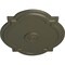Ekena Millwork Waltz Ceiling Medallion (Fits Canopies up to 4 1/2"), 21 1/4"W x 17 3/8"H x 1"P, Witch Hazel CM21WAWHF - alternate 5